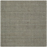 Safavieh Natural Fiber 4'-0" x 4'-0" Rug in Green / Grey