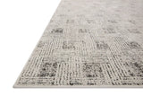 Loloi Kamala Kam-01 Grey/Graphite Rug - rug corner