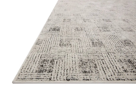 Loloi Kamala Kam-01 Grey/Graphite Rug - rug corner