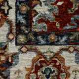 Oriental Weavers Sphinx Aberdeen 562R1 Red/ Ivory Rugs - room scene 2