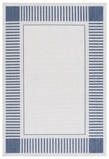 Safavieh Beach House 4'-0" x 6'-0" Rug in Ivory / Navy