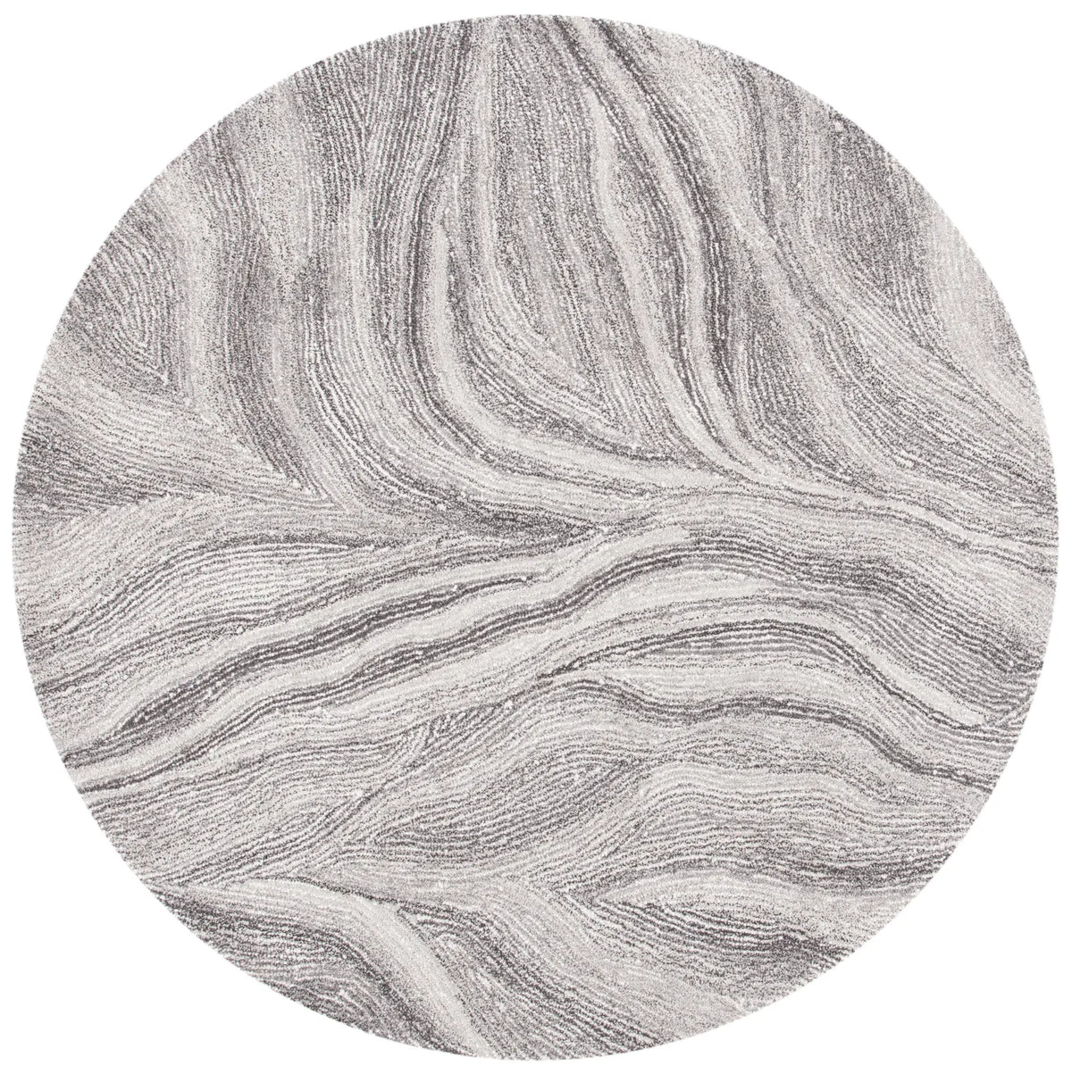 Safavieh Metro 6'-0" x 6'-0" Rug in Ivory / Dark Grey