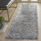 Safavieh Shag 2'-3" x 10'-0" Rug in Silver