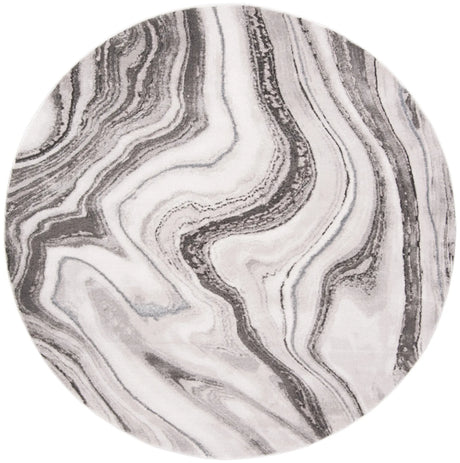 Safavieh Craft 5'-3" x 5'-3" Rug in Grey / Silver