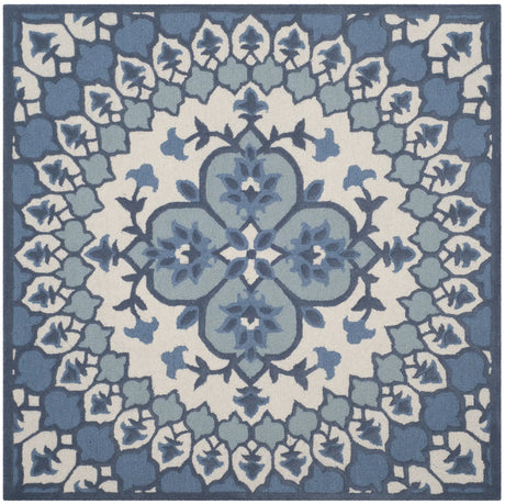 Safavieh Bellagio 5'-0" x 5'-0" Rug in Ivory / Blue