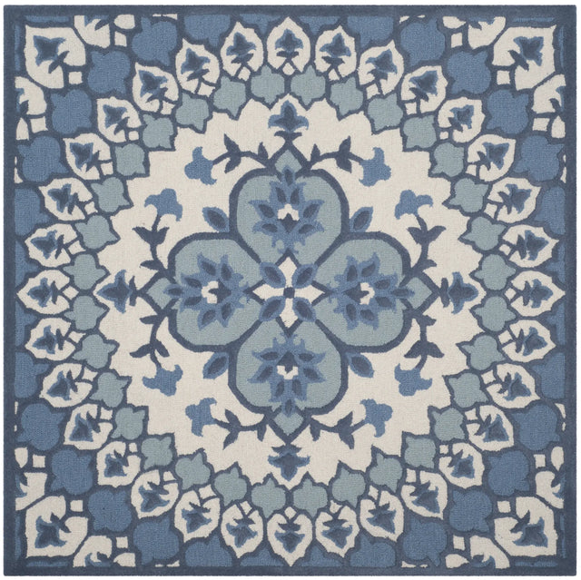 Safavieh Bellagio 5'-0" x 5'-0" Rug in Ivory / Blue