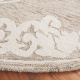 Safavieh Abstract 6'-0" x 6'-0" Rug in Beige / Ivory