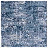 Safavieh Amelia 700 6'-7" x 6'-7" Rug in Ivory / Dark Blue