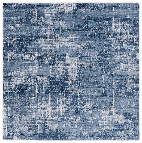 Safavieh Amelia 700 6'-7" x 6'-7" Rug in Ivory / Dark Blue