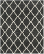 Safavieh Hudson Shag 10'-0" x 14'-0" Rug in Dark Grey / Ivory