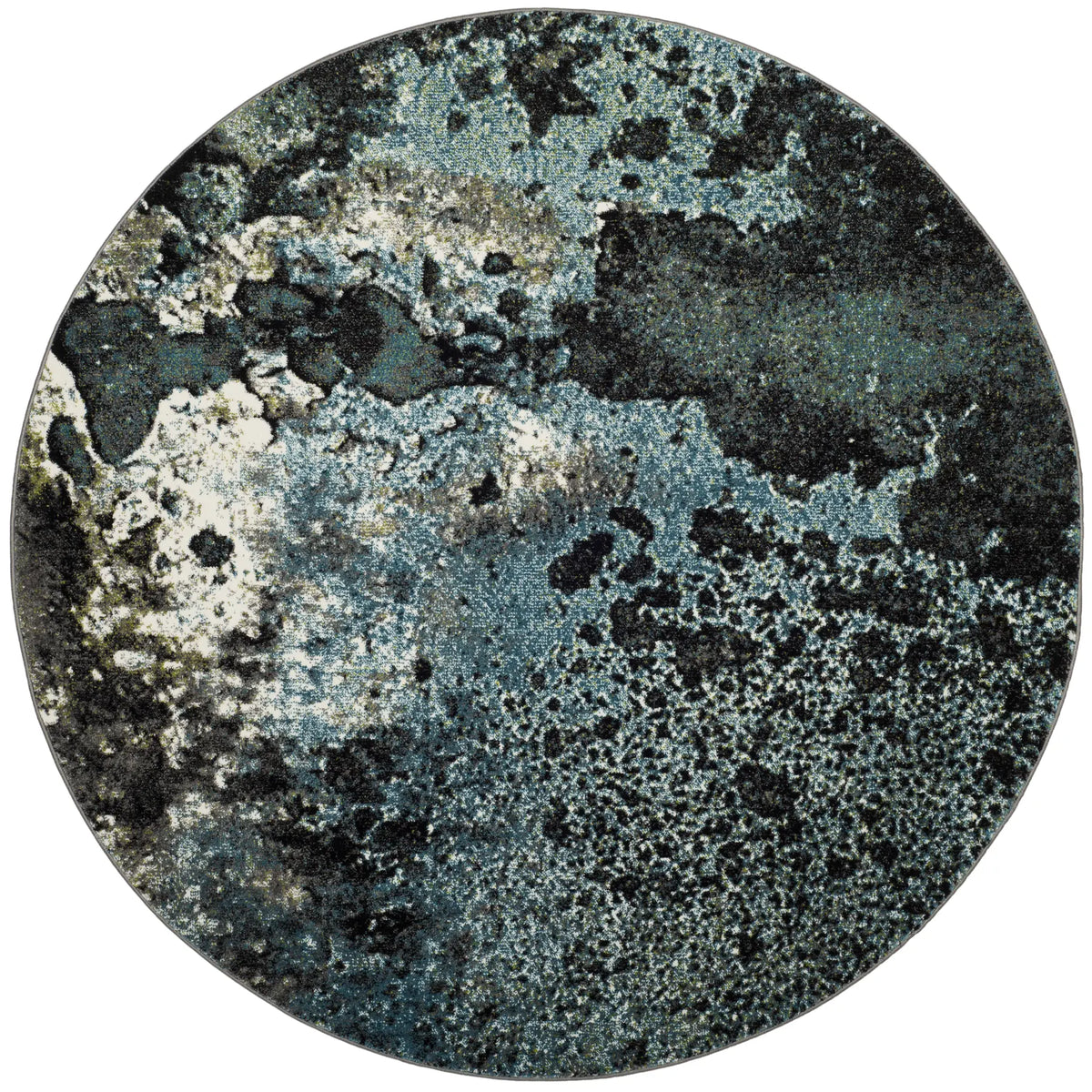 Safavieh Glacier 5'-3" x 5'-3" Rug in Blue / Multi