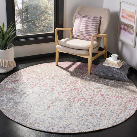 Safavieh Expression 6'-0" x 6'-0" Rug in Ivory / Blue
