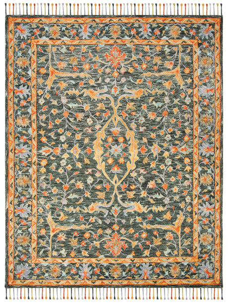 Safavieh Aspen 10'-0" x 14'-0" Rug in Olive / Rust