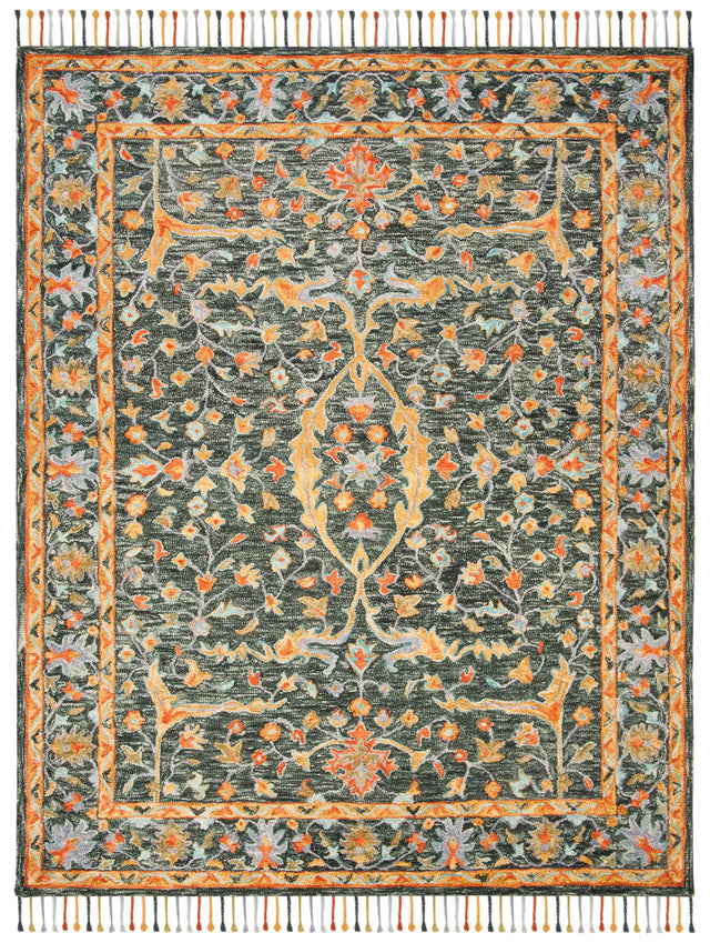 Safavieh Aspen 10'-0" x 14'-0" Rug in Olive / Rust