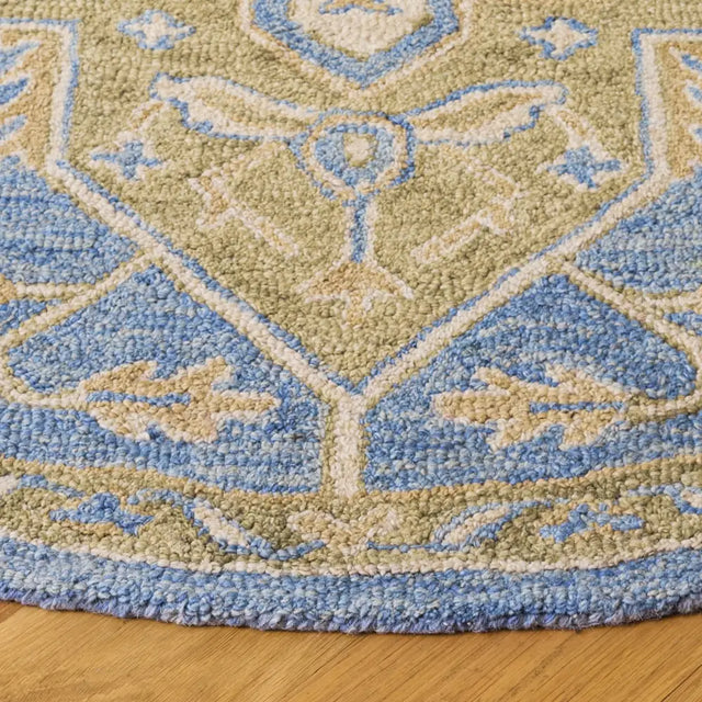 Safavieh Metro 6'-0" x 6'-0" Rug in Blue / Beige