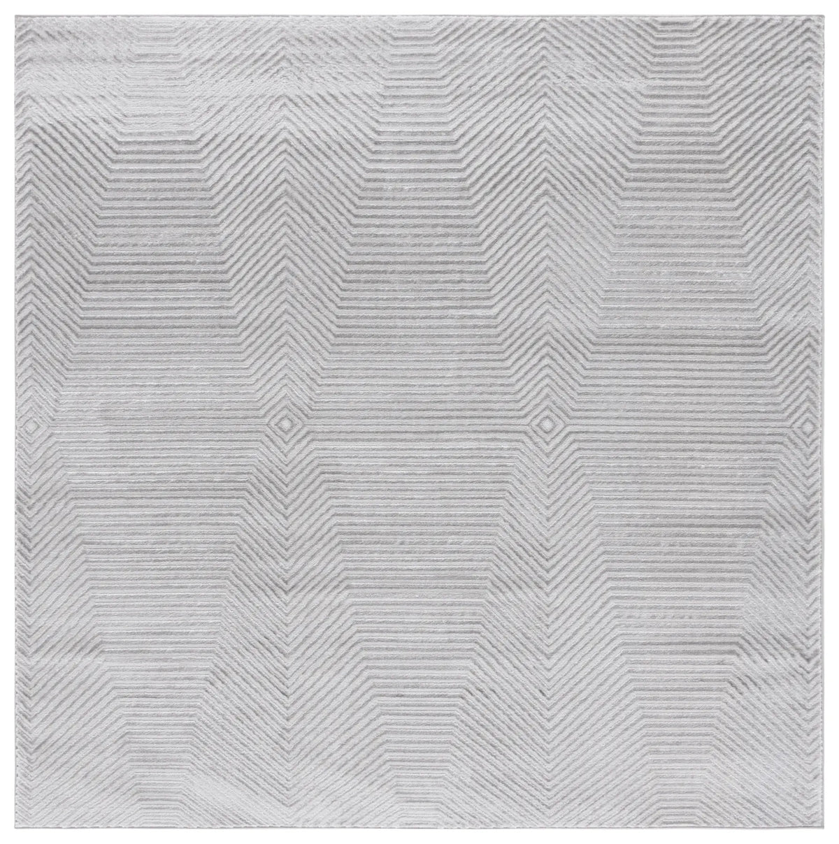 Safavieh Carter 6'-7" x 6'-7" Rug in Grey / Light Grey
