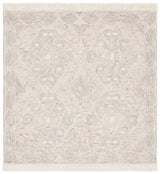 Safavieh Ikat 6'-0" x 6'-0" Rug in Ivory / Grey