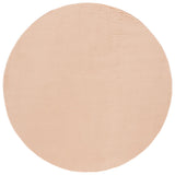 Safavieh Faux Rabbit Fur 6'-0" x 6'-0" Rug in Beige