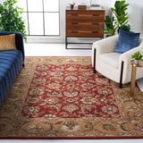 Safavieh Classic 9'-6" x 13'-6" Rug in Rust / Camel