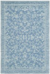 Safavieh Martha Stewart 4'-0" x 6'-0" Rug in Blue / Ivory