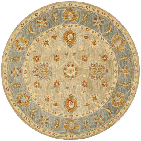 Safavieh Anatolia 6'-0" x 6'-0" Rug in Taupe / Grey