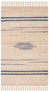 Safavieh Natural Fiber 2'-3" x 4'-0" Rug in Navy / Natural