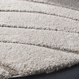 Safavieh Florida Shag 5'-0" x 5'-0" Rug in Cream / Beige