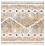 Safavieh Kenya 5'-0" x 5'-0" Rug in Ivory / Blue