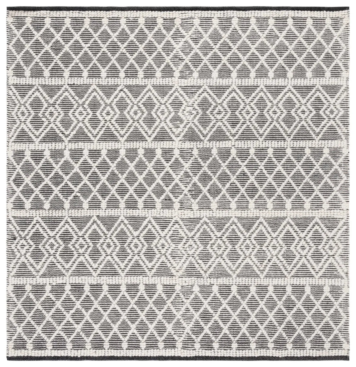 Safavieh Natura 6'-0" x 6'-0" Rug in Ivory / Black