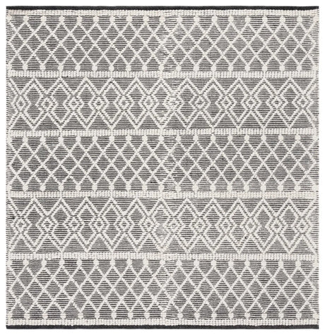 Safavieh Natura 6'-0" x 6'-0" Rug in Ivory / Black