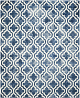 Safavieh Dip Dye 10'-0" x 14'-0" Rug in Navy / Ivory