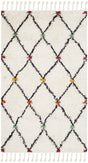 Safavieh Casablanca 4'-0" x 6'-0" Rug in Ivory / Multi