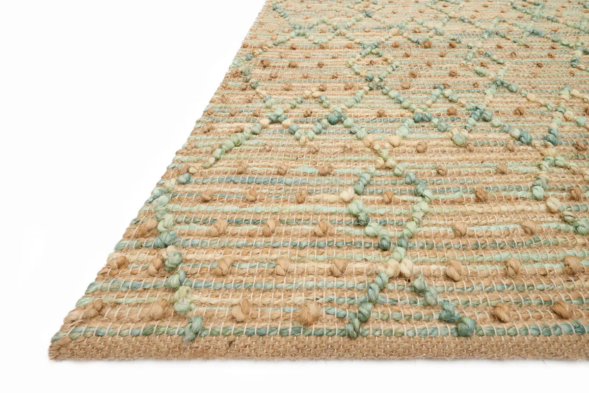 Loloi Beacon Bu-01 Sea Rugs - rug corner