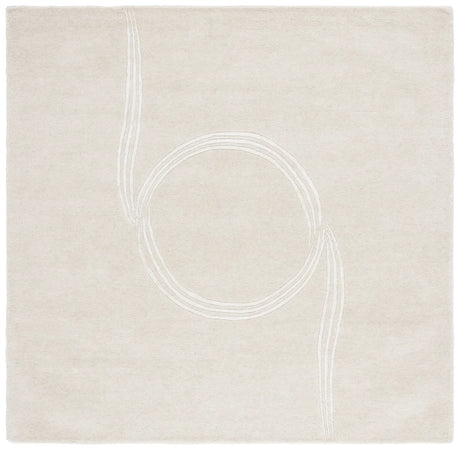 Safavieh Soho 6'-0" x 6'-0" Rug in Beige / Ivory