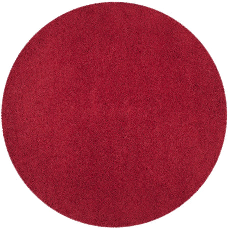 Safavieh Sgl-Laguna Shag 5'-3" x 5'-3" Rug in Red