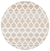 Safavieh Cabana 6'-7" x 6'-7" Rug in Grey / Ivory