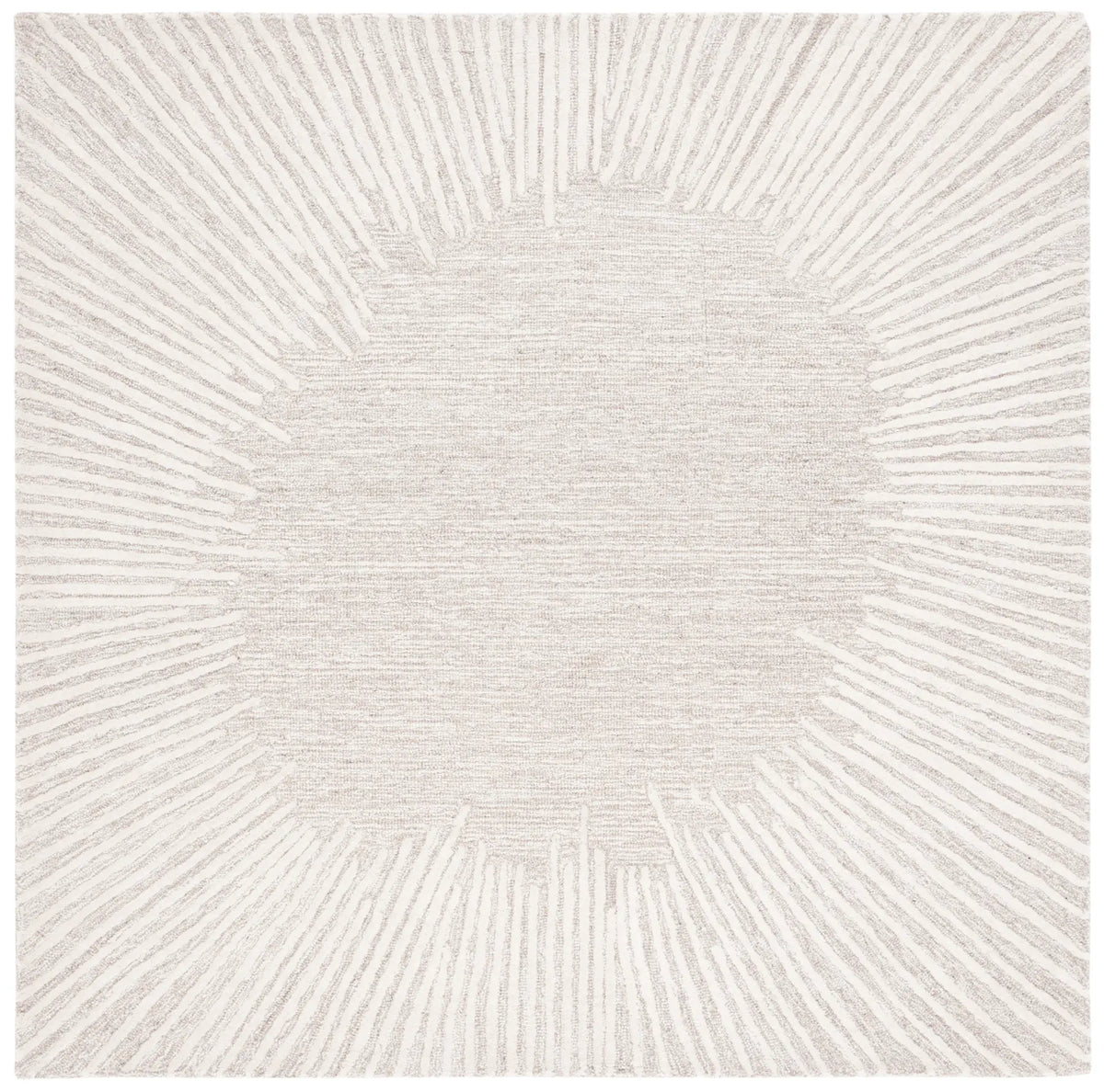 Safavieh Abstract 6'-0" x 6'-0" Rug in Natural / Ivory