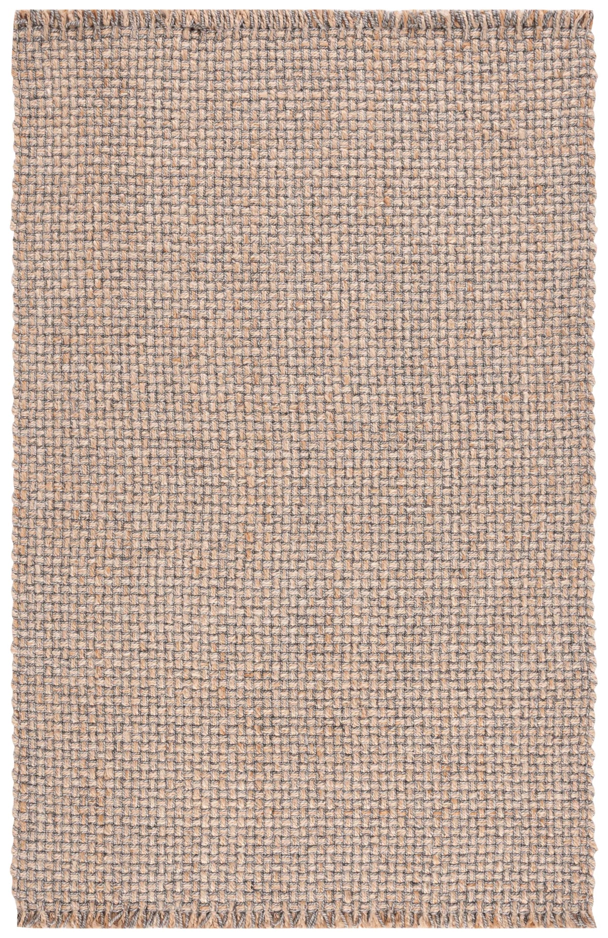 Safavieh Natural Fiber 4'-0" x 6'-0" Rug in Natural / Grey