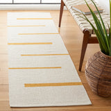 Safavieh Montauk 2'-3" x 8'-0" Rug in Ivory / Gold