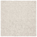 Safavieh Martha Stewart 300 6'-0" x 6'-0" Rug in Grey / Ivory