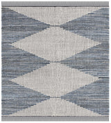 Safavieh Kilim 6'-0" x 6'-0" Rug in Blue / Ivory