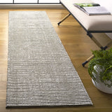 Safavieh Audrey 2'-3" x 8'-0" Rug in Ivory / Dark Grey