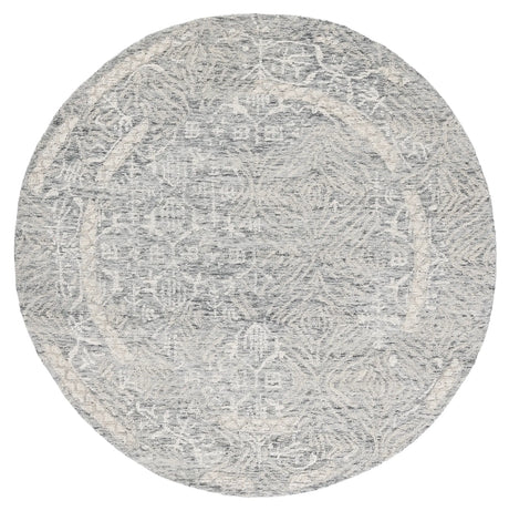 Safavieh Metro 6'-0" x 6'-0" Rug in Grey / Ivory
