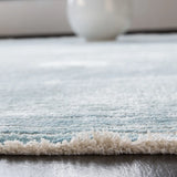 Safavieh Dream 500 4'-0" x 6'-0" Rug in Turquoise / Grey