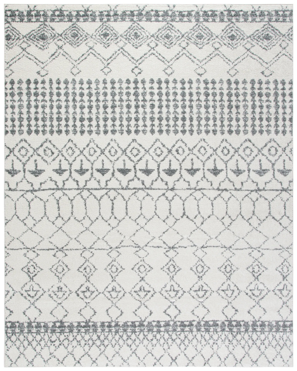 Safavieh Tulum 10'-0" x 13'-0" Rug in Ivory / Grey