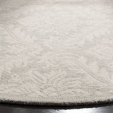 Safavieh Micro-Loop 5'-0" x 5'-0" Rug in Silver
