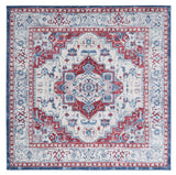 Safavieh Brentwood 6'-7" x 6'-7" Rug in Beige / Red