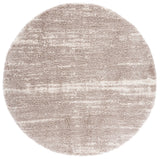 Safavieh Hudson Shag 7'-0" x 7'-0" Rug in Ivory / Beige