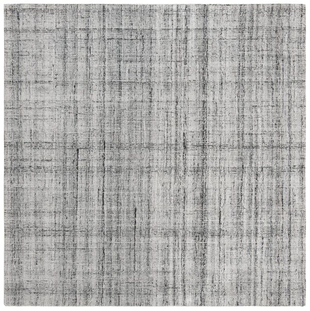 Safavieh Abstract 6'-0" x 6'-0" Rug in Grey / Black