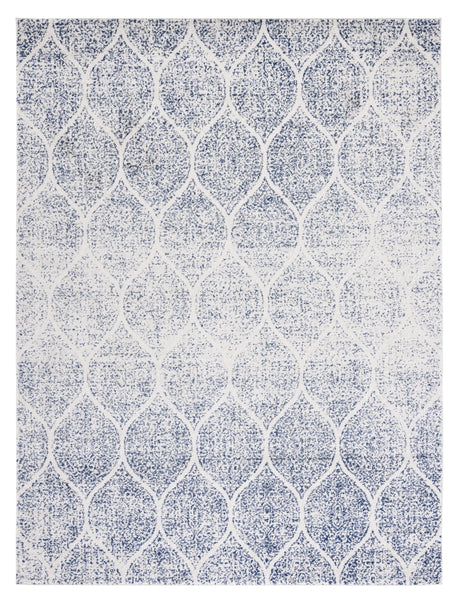 Safavieh Madison 10'-0" x 14'-0" Rug in Cream / Royal Blue